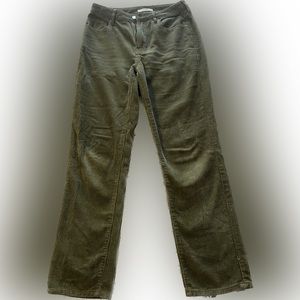 PacSun Green Corduroy Mom Jeans